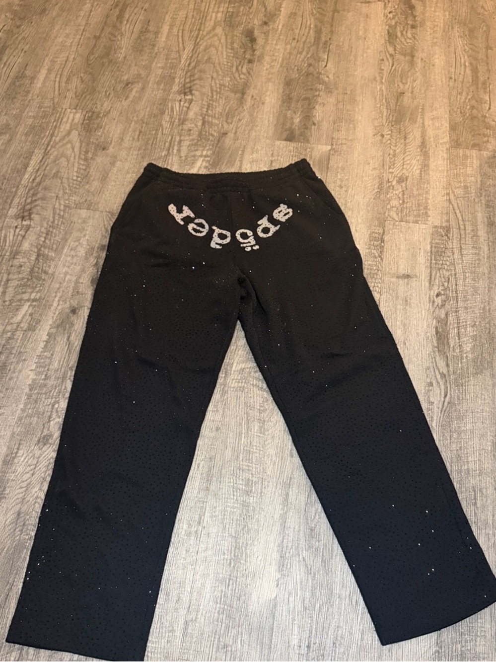 Sp5der vvs black pants